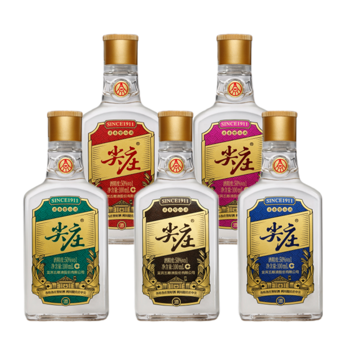 尖庄/小庄系列  50%vol 100ml×24