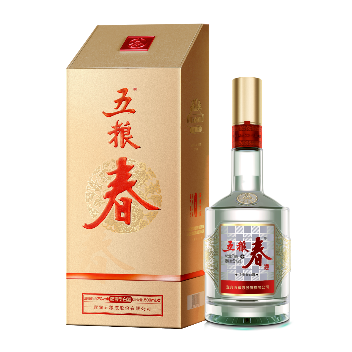 五粮春/二代系列/(211)52%vol 500ml×6